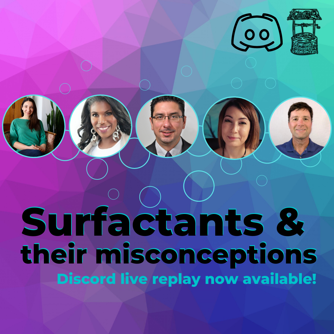 Discord Live Chat Replay - Surfactants and their misconceptions