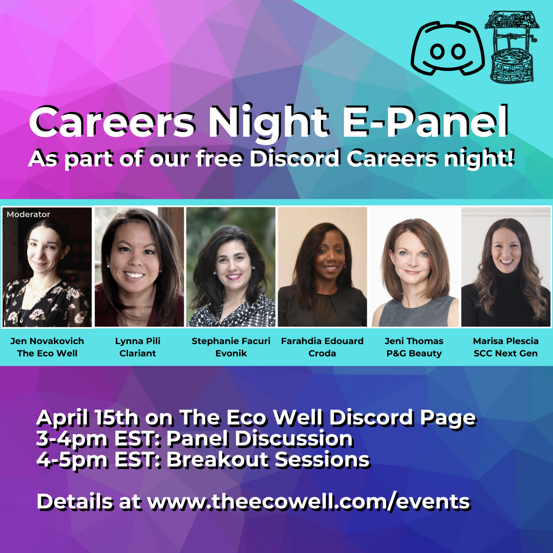 So you want a career in the cosmetics space? Careers Night E-Panel!
