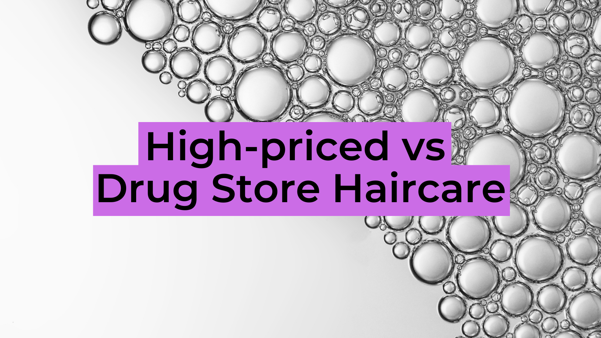 Is high price haircare really “better” than an inexpensive drug store alternative? #SponsoredPost