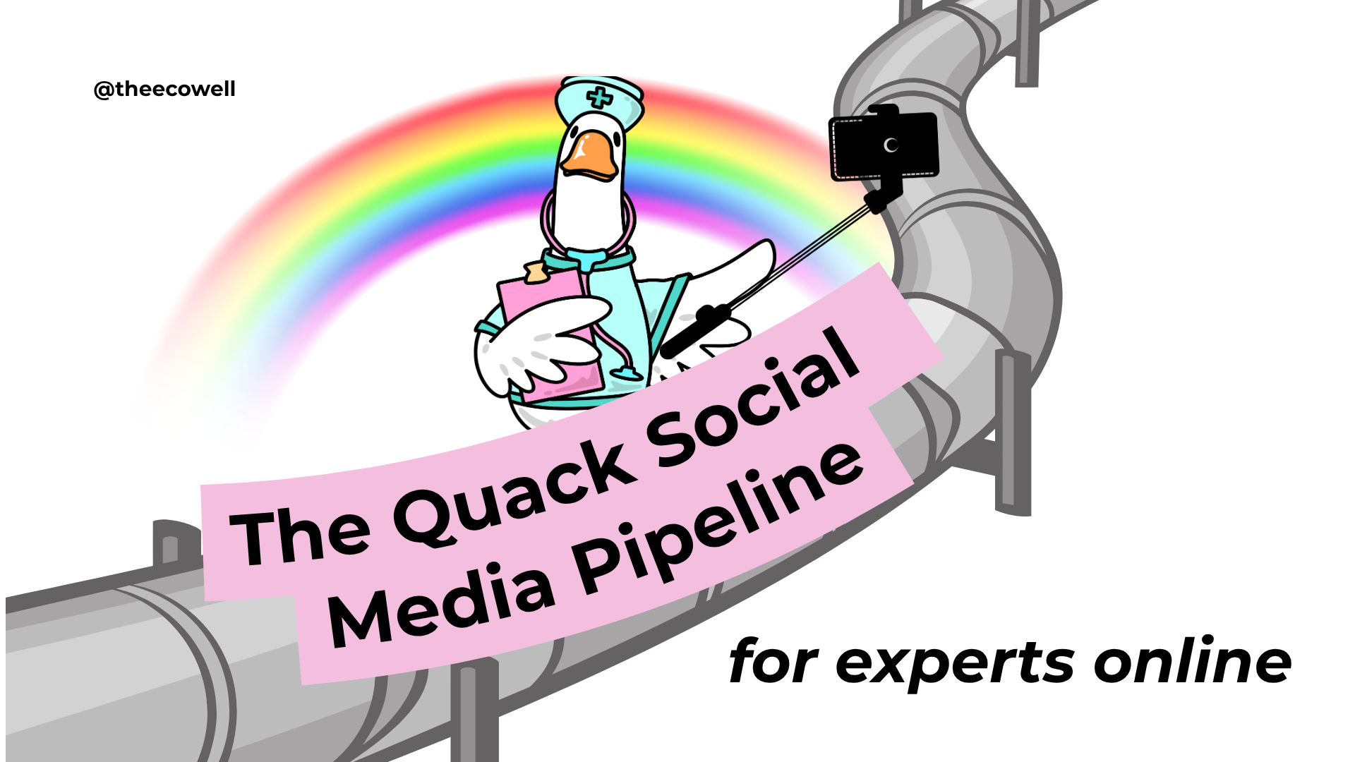 The Quack Social Media Pipeline for Experts Online — The Eco Well