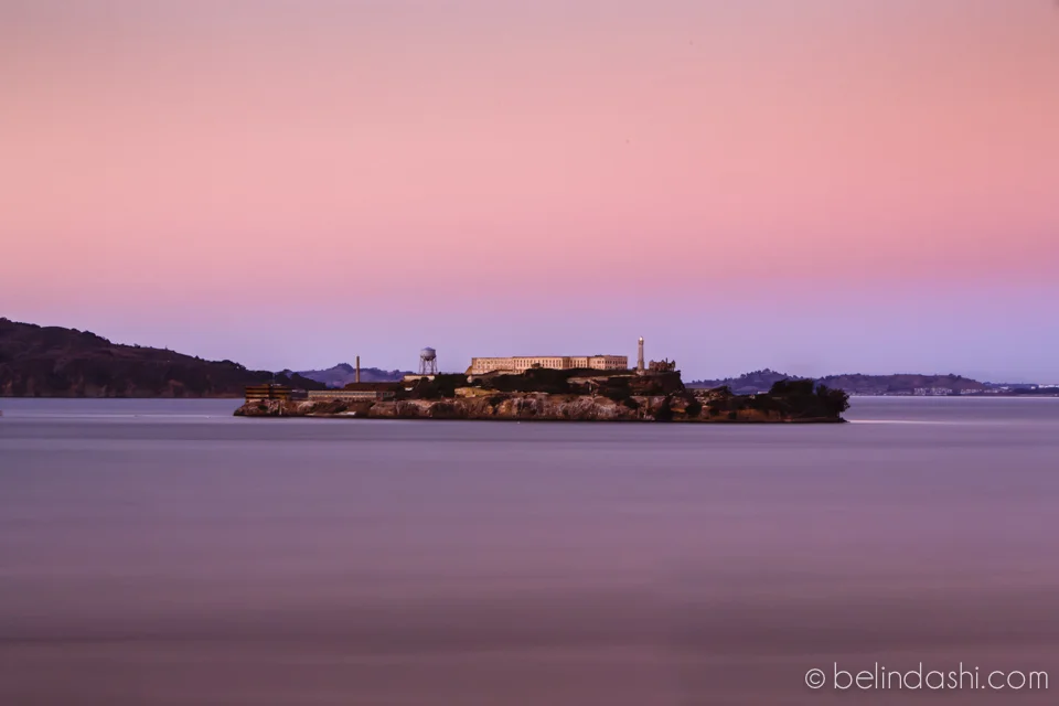 3P Creation Process For Alcatraz In Sunset