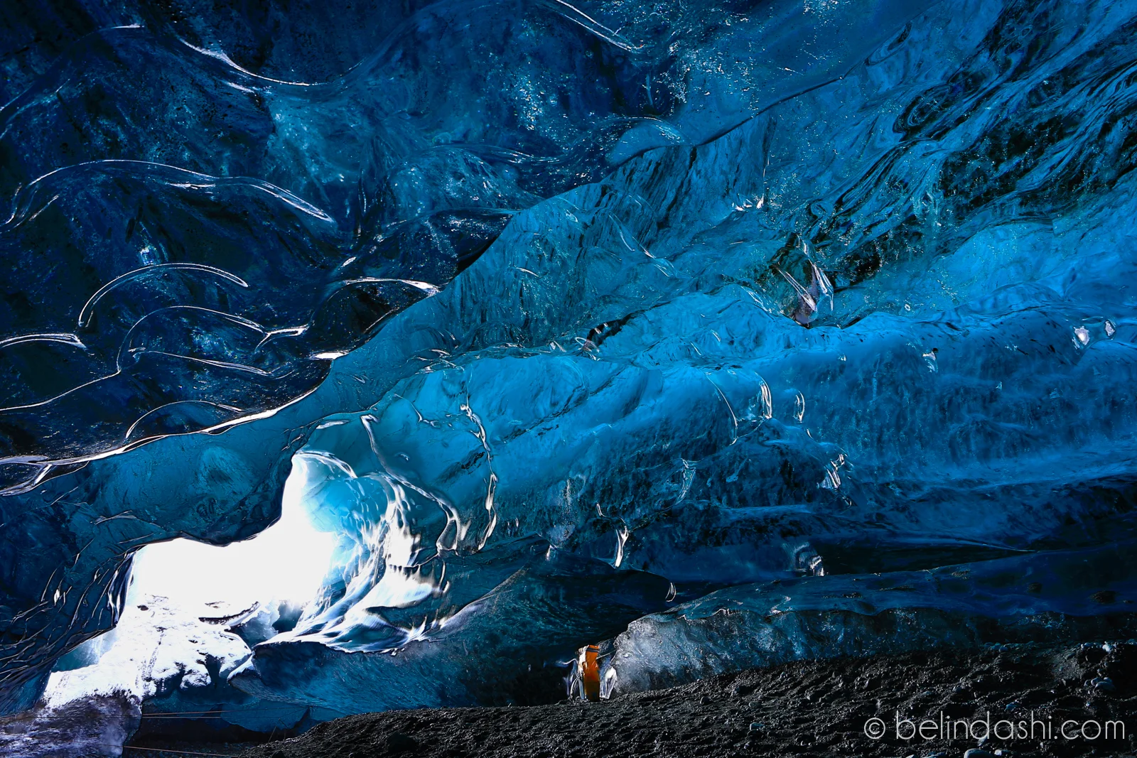 How To Photograph Ice Cave - Composition Tips