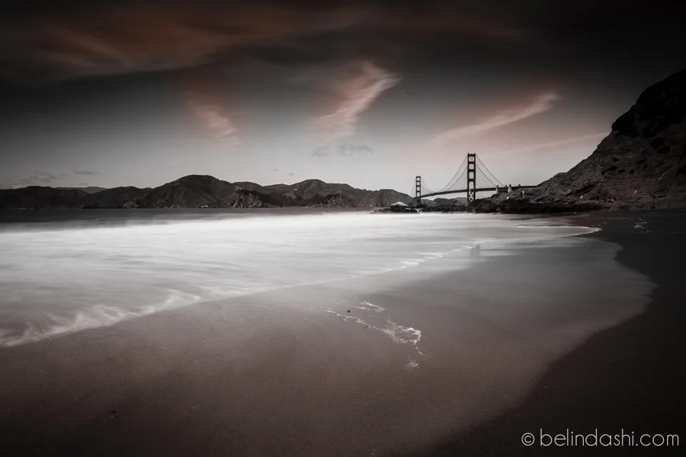 Baker Beach San Francisco Long Exposure