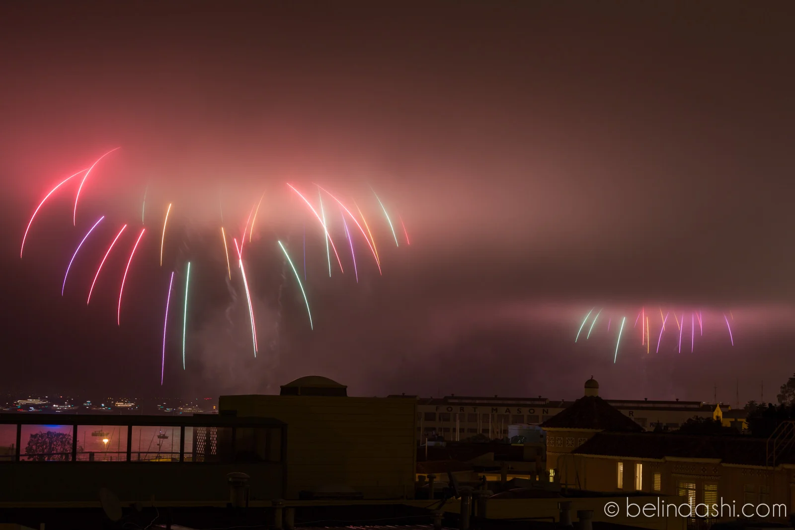 July 4th fireworks in San Francisco 2014-008, ISO200, 70mm, f/9, 5.3sec