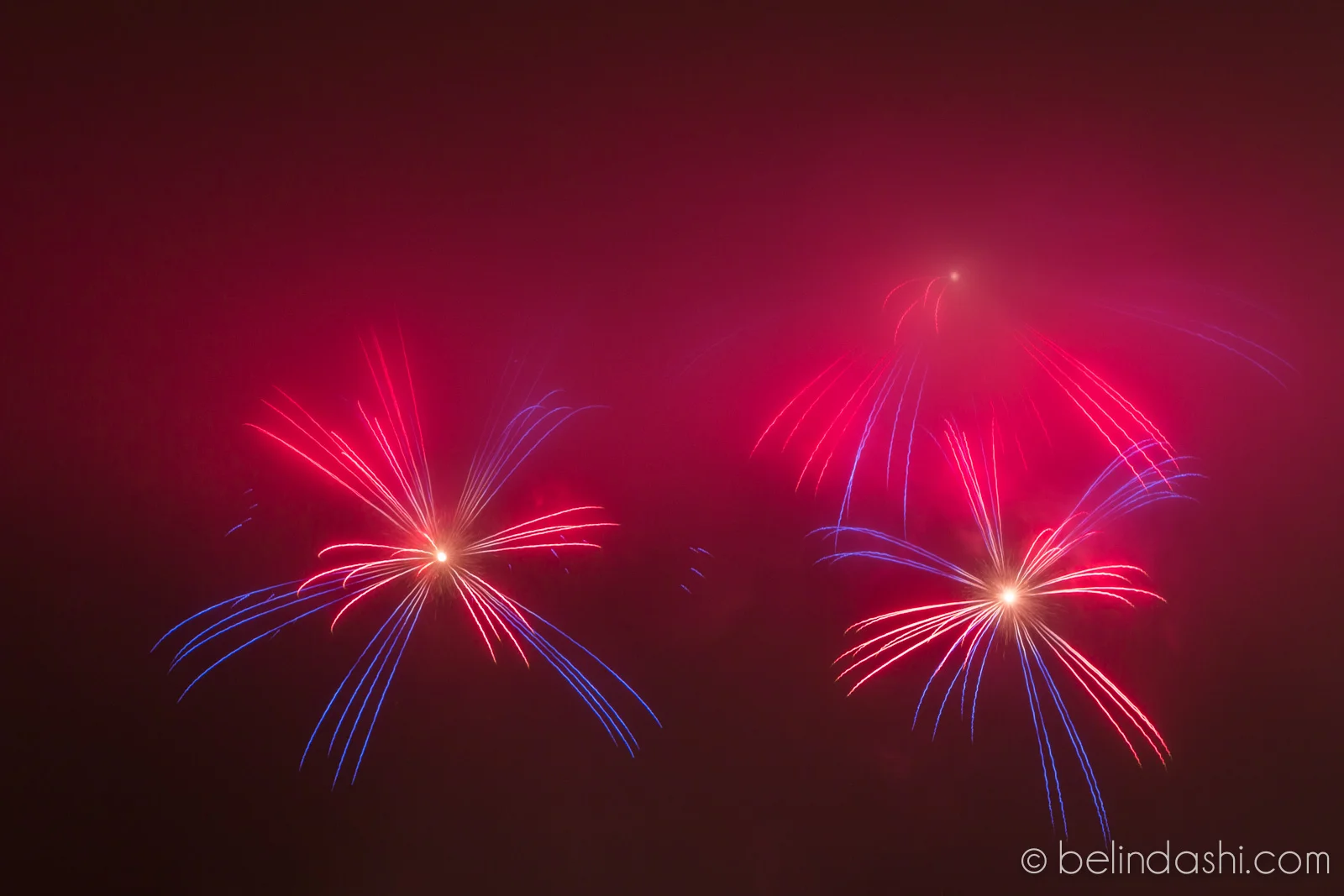 July 4th fireworks in San Francisco 2014-011, ISO200, 148mm, f/9, 8sec