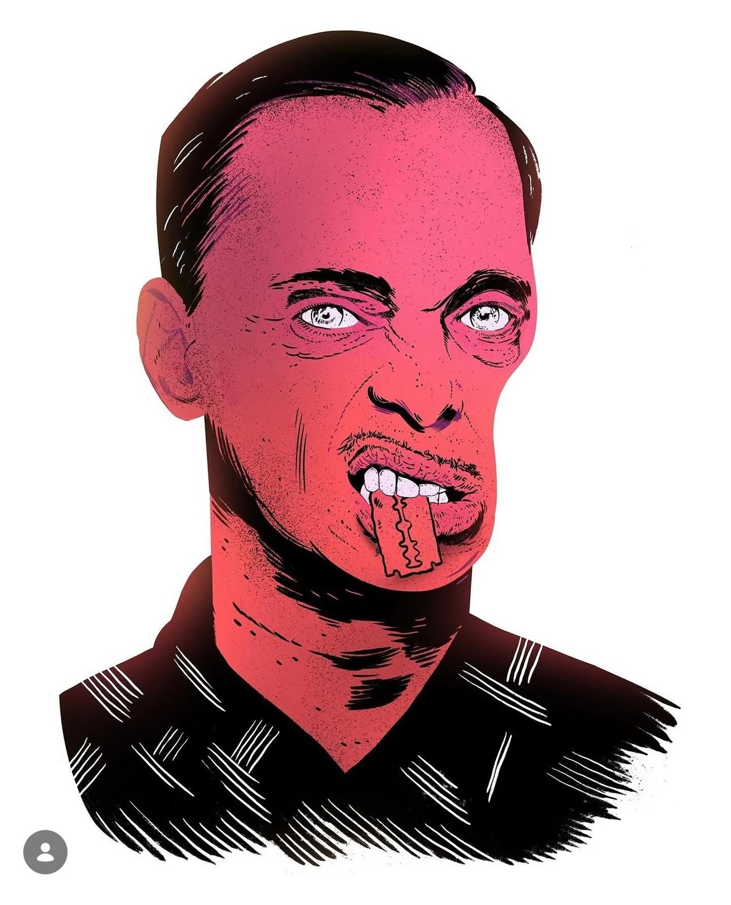 Happy 80th to John Waters. Here&rsquo;s a portrait I did of him way back in 2020. 

#baltimore #johnwaters #popeoftrash