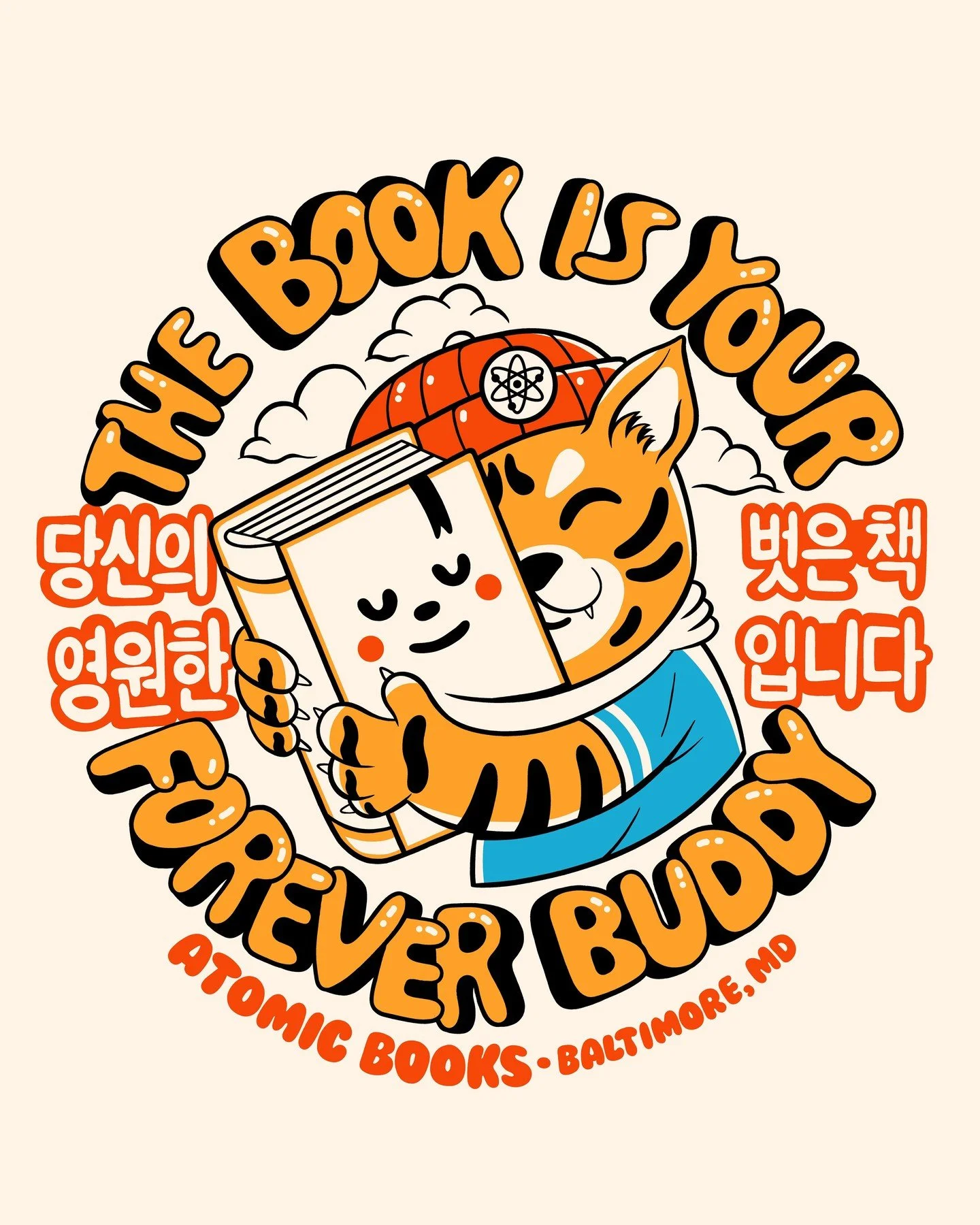 T-SHIRT PRESALE @atomicbooksbaltimore ⁠
Grab yours now! ⁠
⁠
So, Rachel, one of the owners of the worlds best bookstore @atomicbooksbaltimore, shared a little story with me about her 81-year-old Korean mom who's always trying to come up with catchy ta