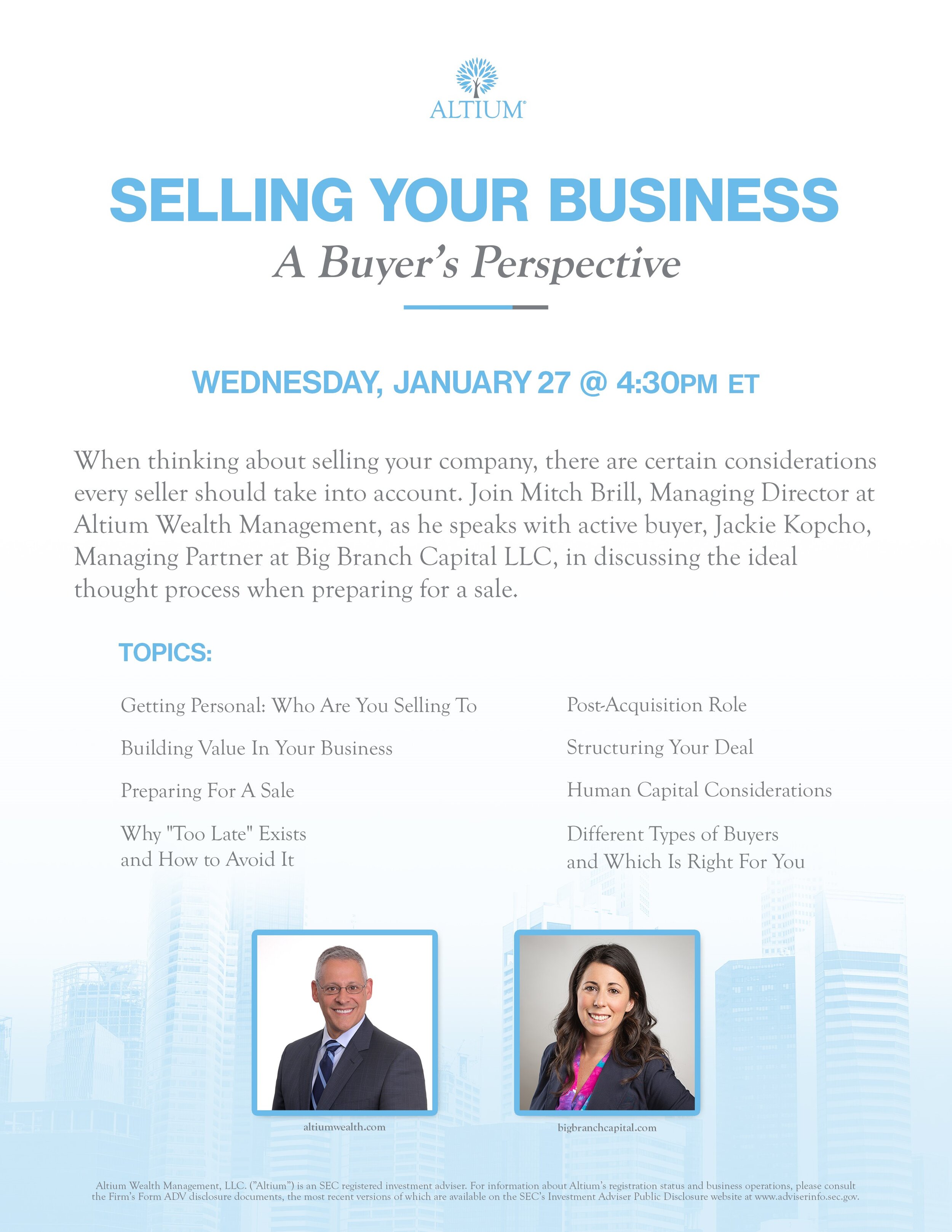 Selling Your Business