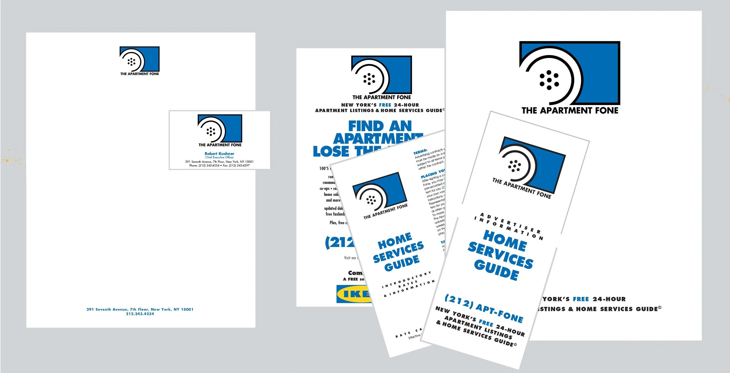 Corporate Materials for NYC Apartment Rental Company
