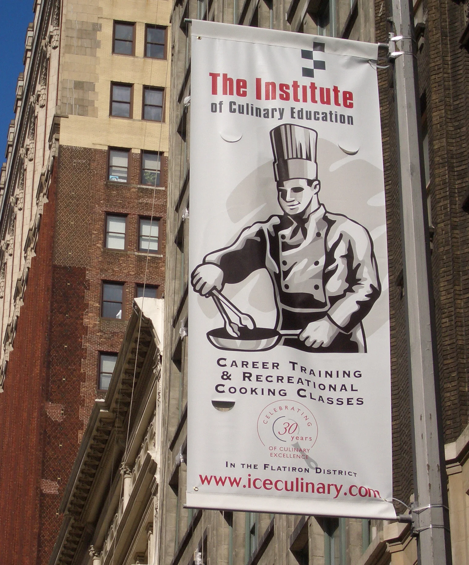 Institute of Culinary Education Banner