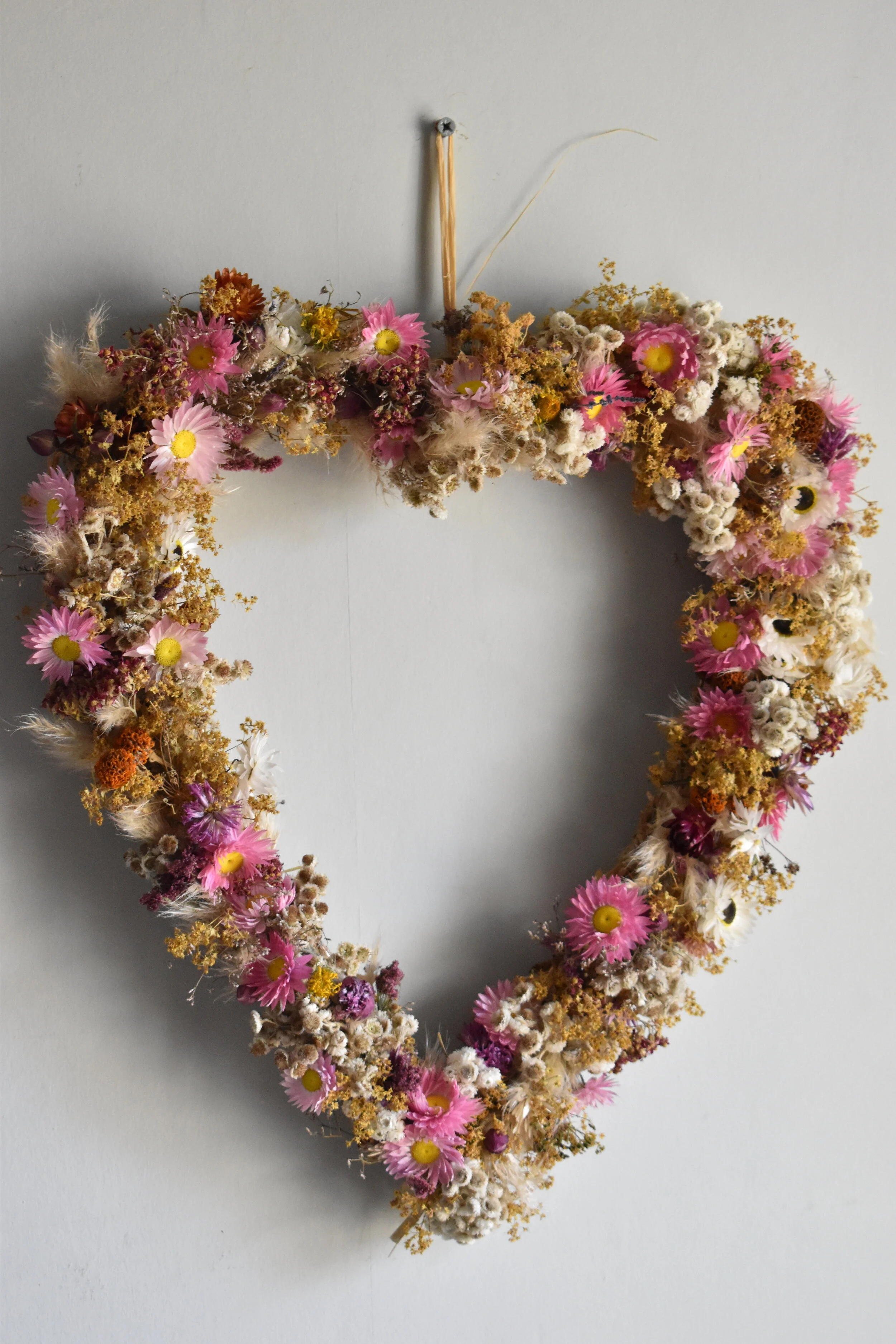 Dried Flower Heart