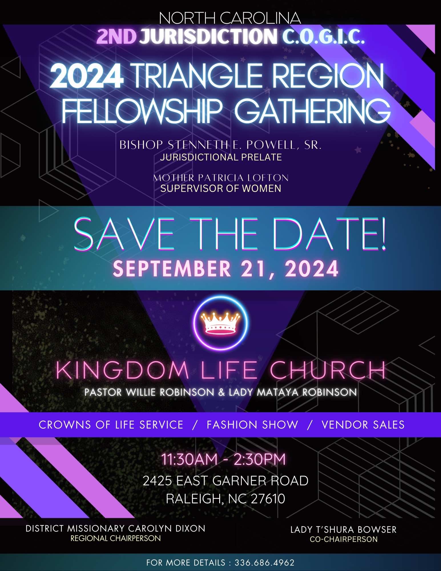 2024 Triangle Region Fellowship Gathering