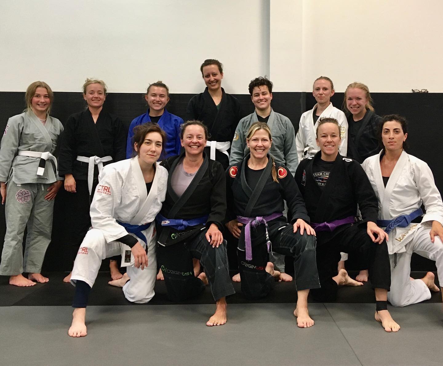 Women&rsquo;s class bringing the focused heat. Ready for #NAGA. All levels welcome, all the time. Join us. #bjj #jiujitsu #hurricanejj #competition #fitness #selfdefense #cle #cleveland #westpark