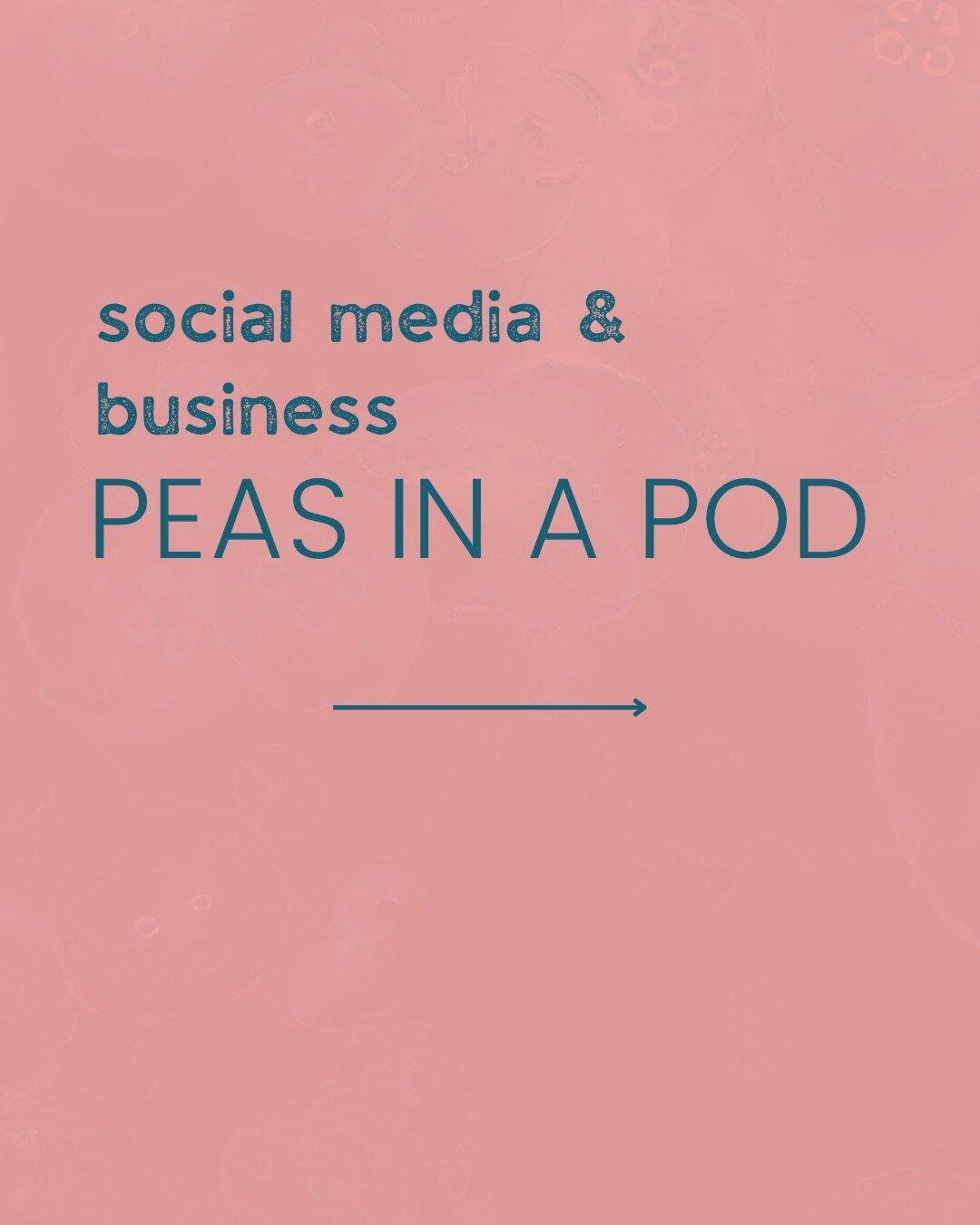 Name a more iconic duo than small business and social media!⁠
⁠
I've noticed that most business owners don't need convincing that social media is important for their marketing. But, where it gets blurry is what the ROLE of social media is in the over
