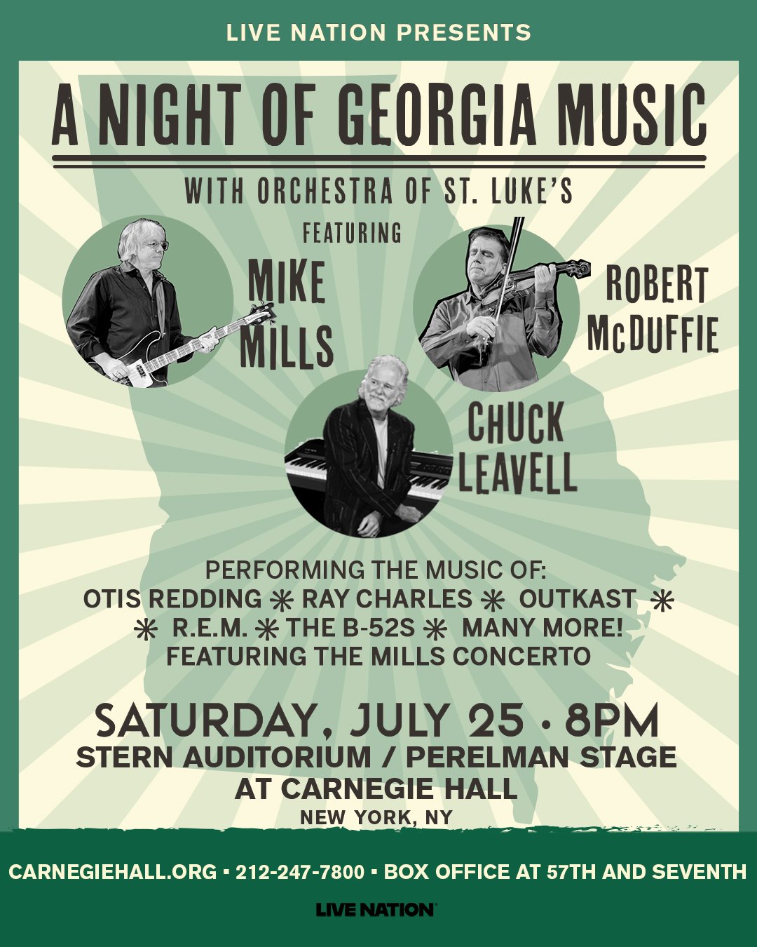 A Night of Georgia Music at Carnegie Hall