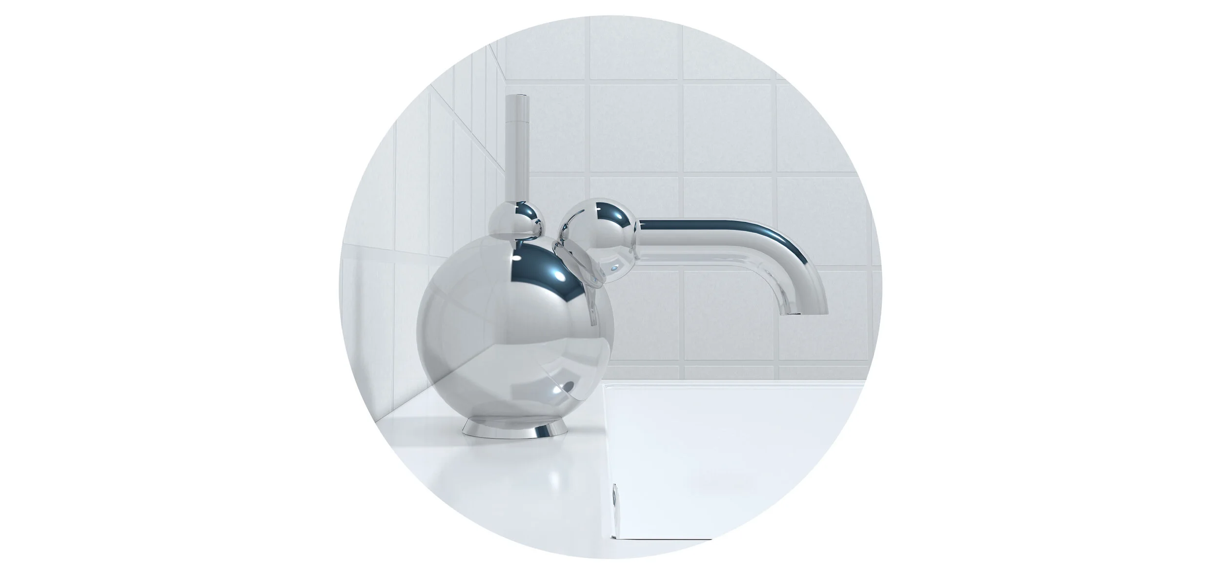  Oggetto: Rubinetto  Anno: 2018  Collaborazione: Cosimo Agnoletti  Descrizione: Giocando con le forme geometriche per un rubinetto in acciaio cromato nasce Kiwi ispirato al piccolo volatile australiano. Un nuovo concetto in cui un rubinetto diventa i