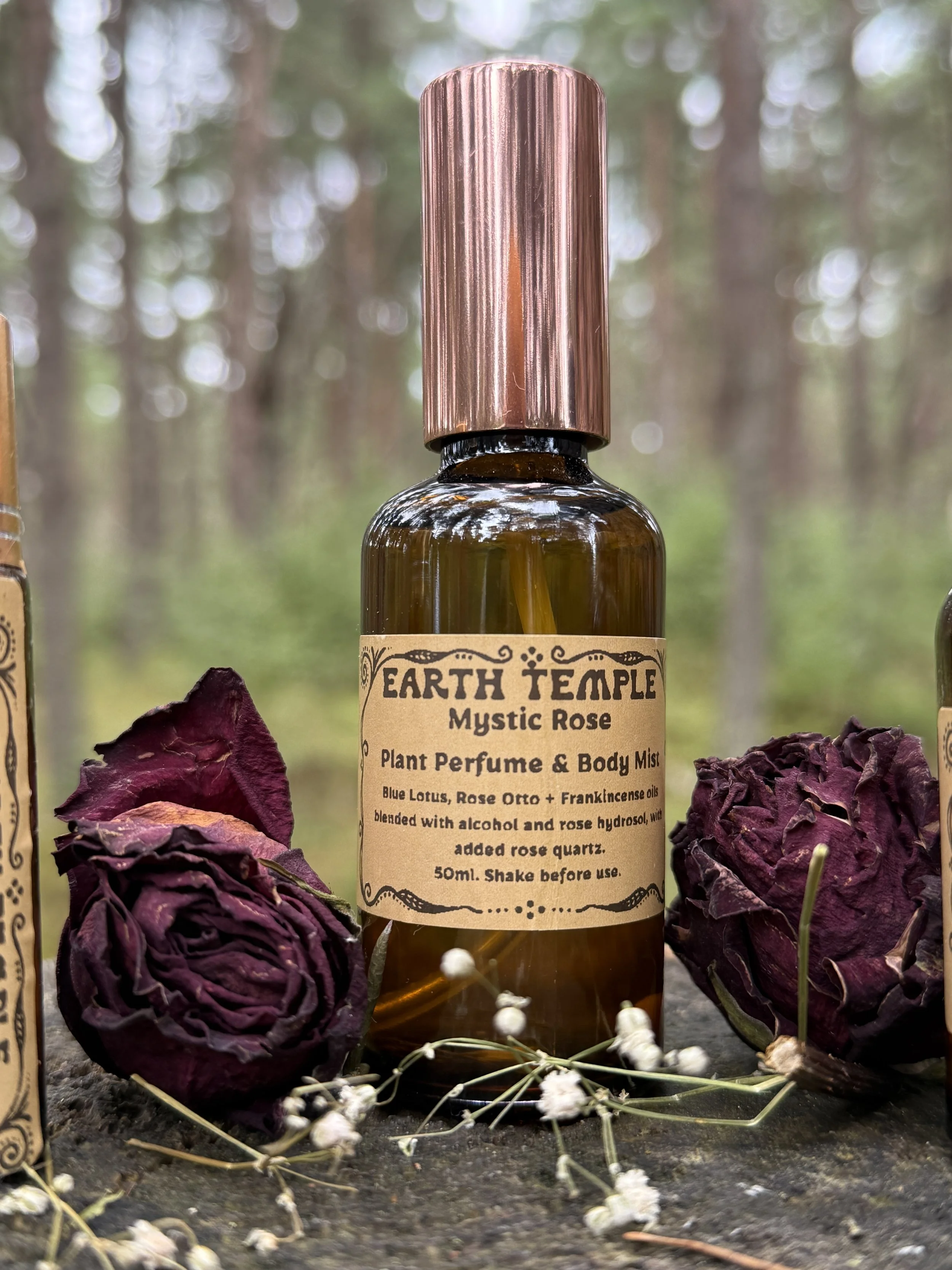 MYSTIC ROSE / Plant Perfume + Aura Mist