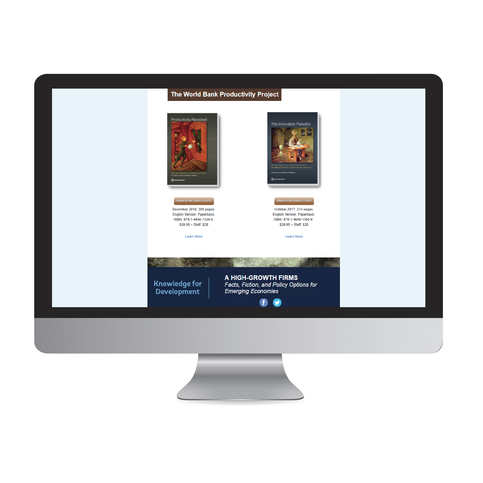 World Bank Publications eBlast / 02 Footer