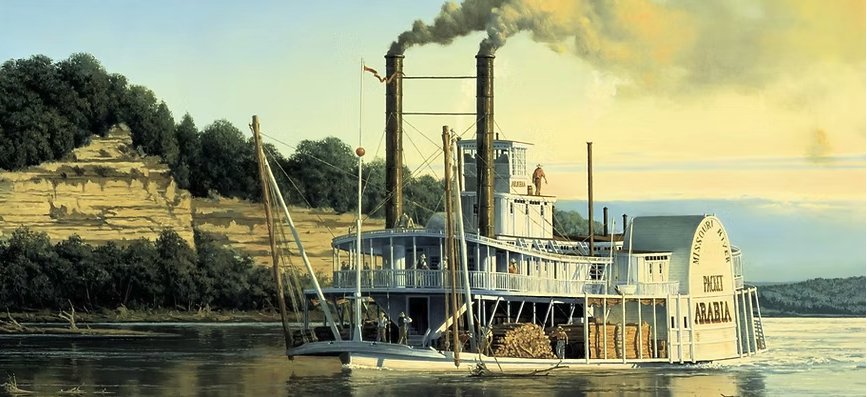Winter Walk: the Steamboat Arabia Museum or walk the Riverfront Heritage Trail