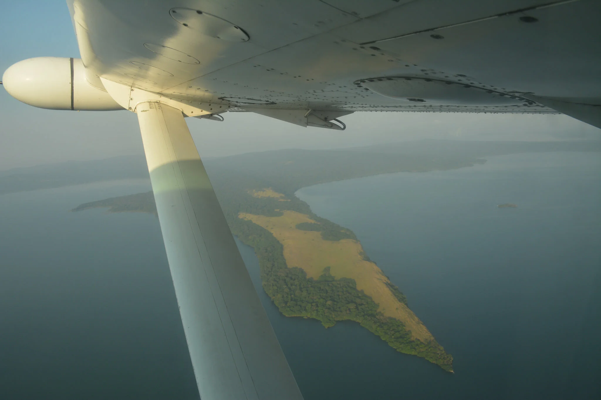 Rubondo Island from above (Copy)