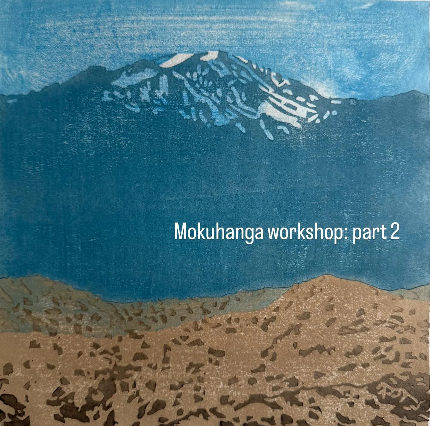 This is the second print I created in the workshop. Inspired by a photo I took near Joshua Tree in California. I fell back in love with this printmaking process all over again. Can&rsquo;t wait to make more! 

#printmaking&nbsp;#printmakersofinstagra