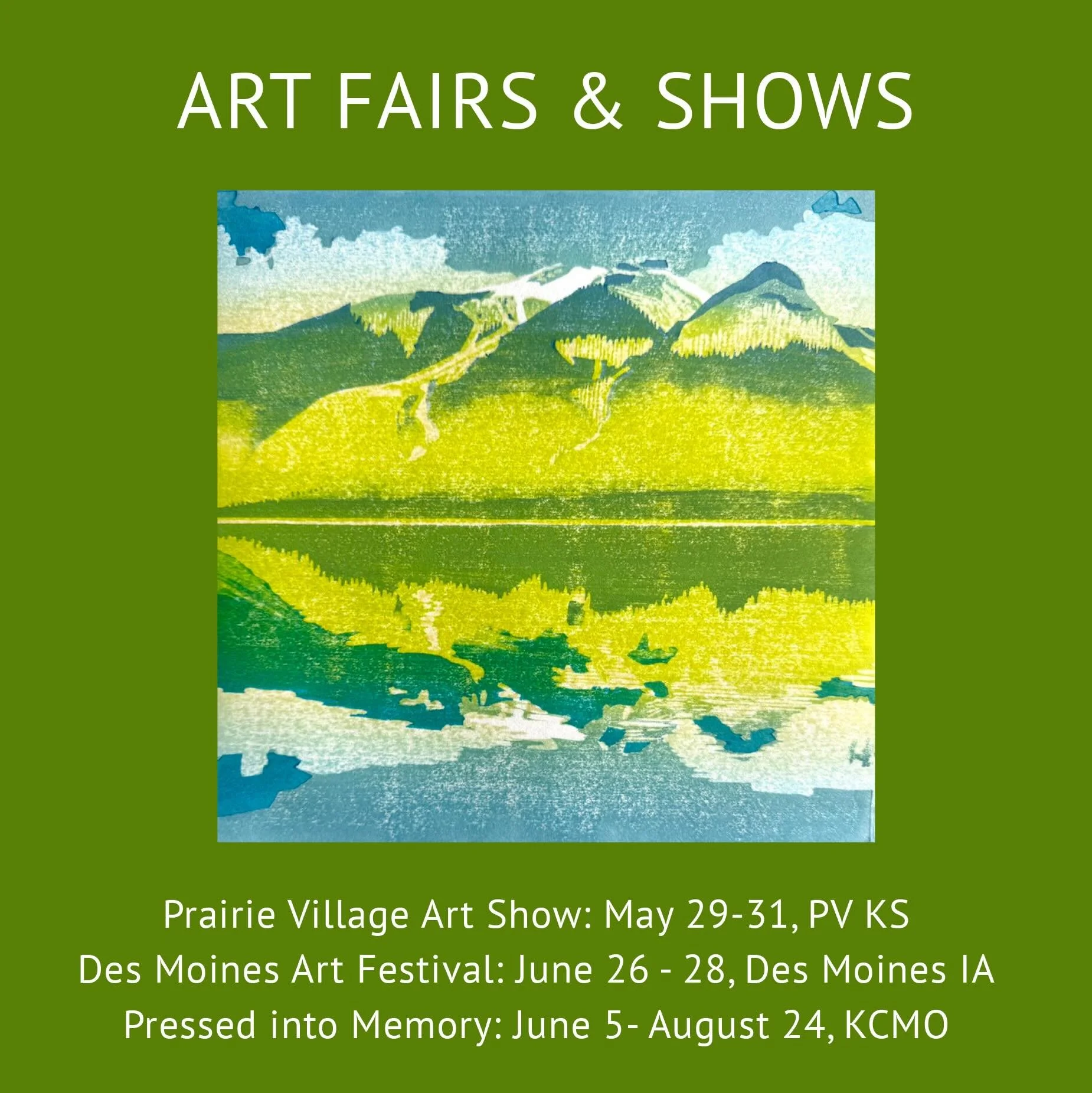 I am excited about all the art happenings I have coming up! First stop is the @prairievillageartshow, an event that I keep returning to because it&rsquo;s such a great intersection of local community and talented artists. After that, I&rsquo;m thrill