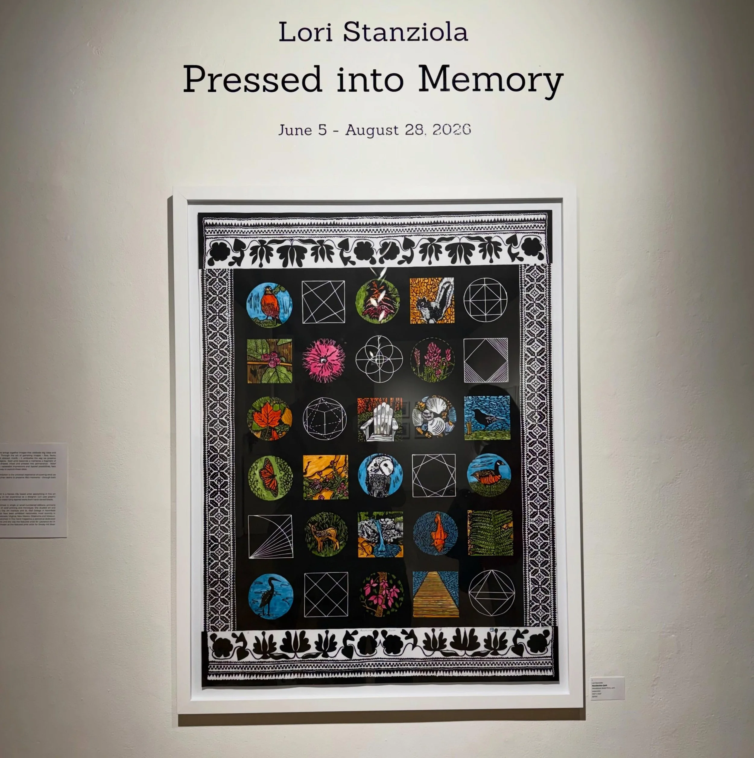 I had a wonderful evening last night kicking off my show @leedyvoulkosartcenter for First Friday. Thank you to my friends and family for coming to the opening and making it such a special night. I felt the love! 

The show will be up all summer throu