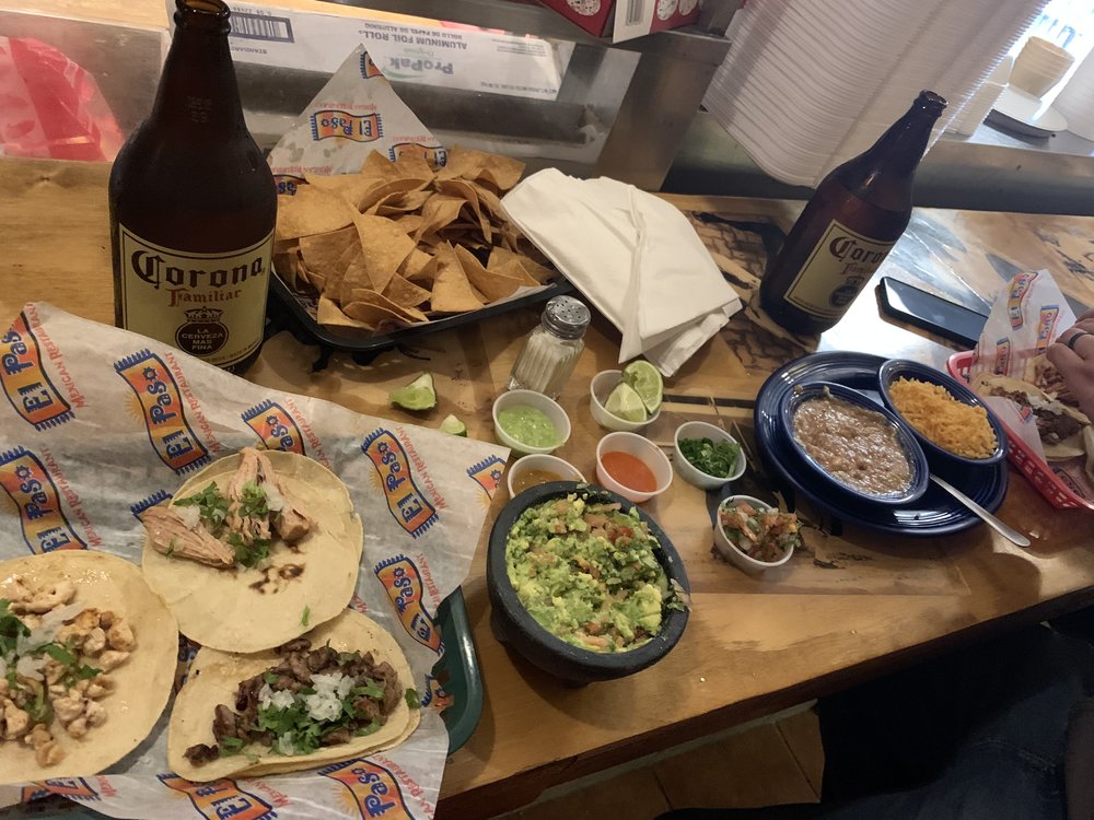 Dinner at Taqueria Mexicana El Paso