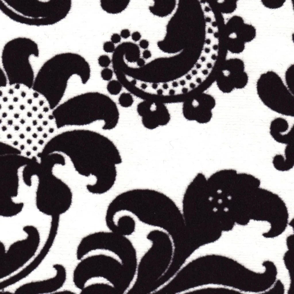 Flocked dotty vine
