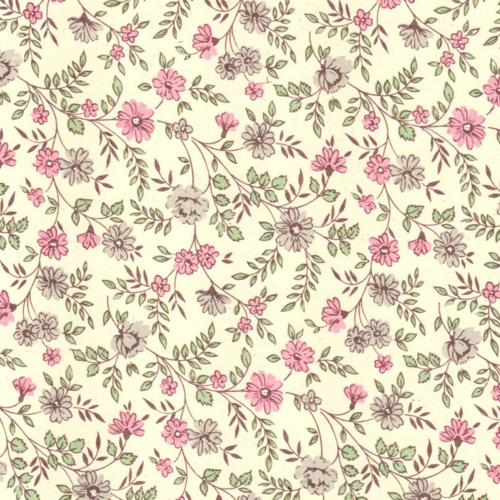 Pink grey posies