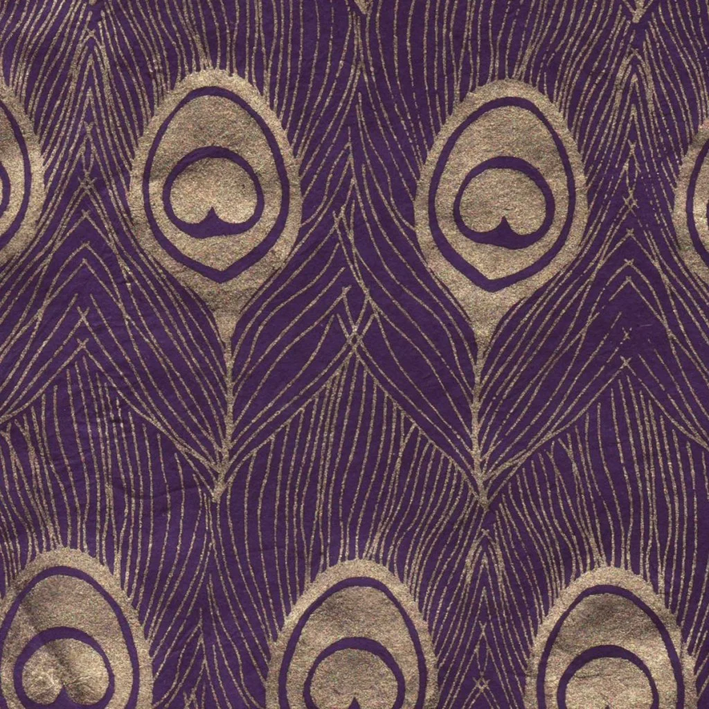 Purple peacock