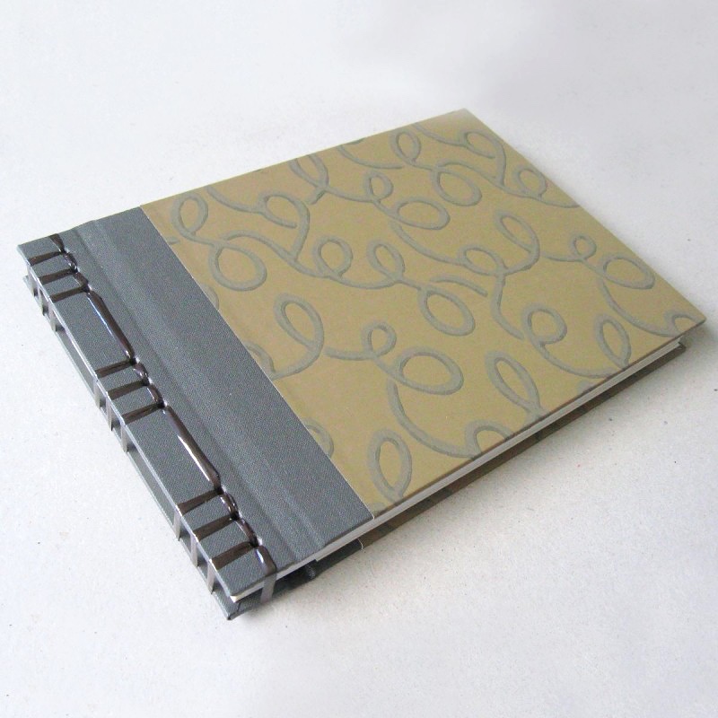 Handmade artist's book with work of artist Shane Murphy