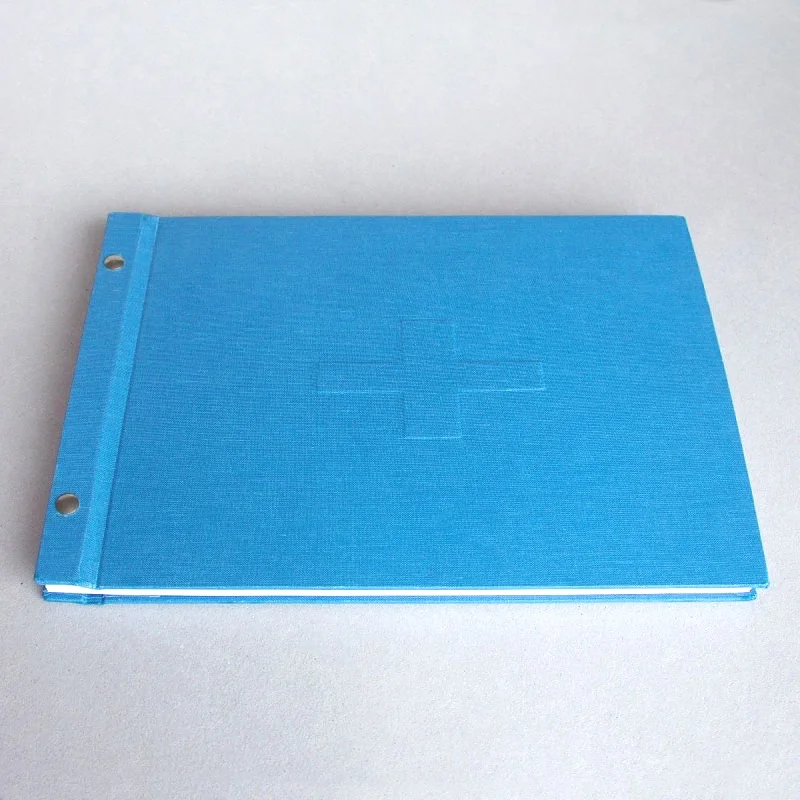 Handmade architect's portfolio for interview job
