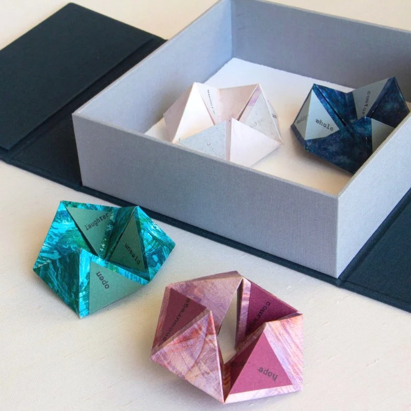 Yes. Now. Kaleidocycles: artist's box