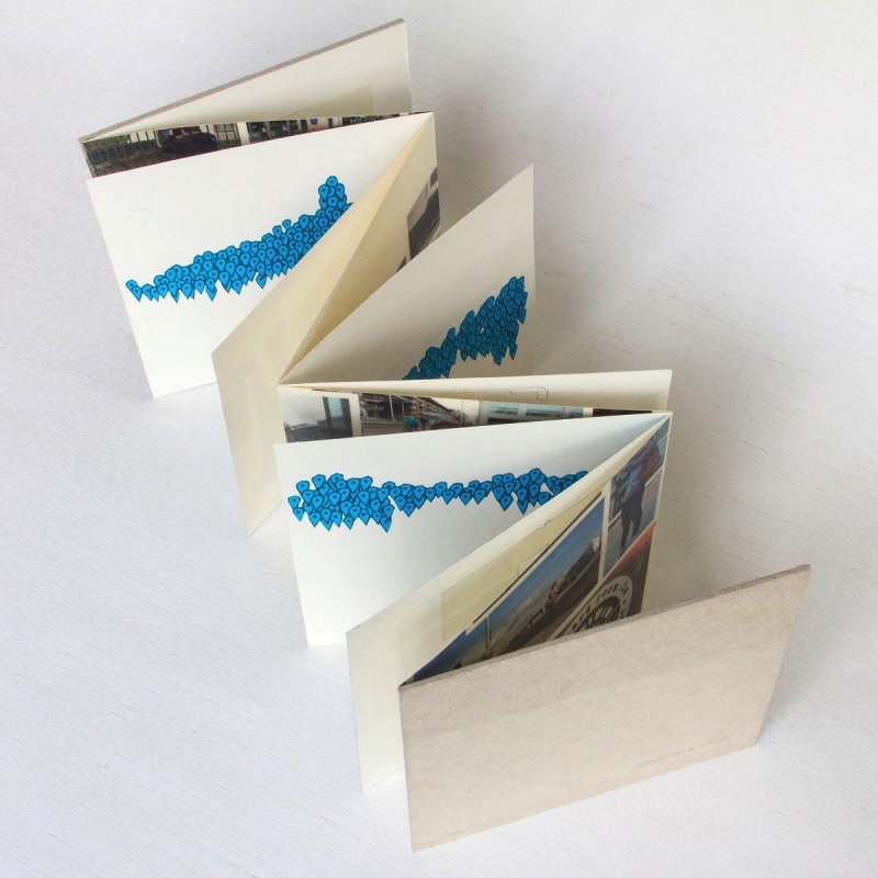 Handmade artist's book NIVAL collection, Dublin Ireland