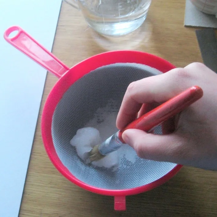Making wheat paste
