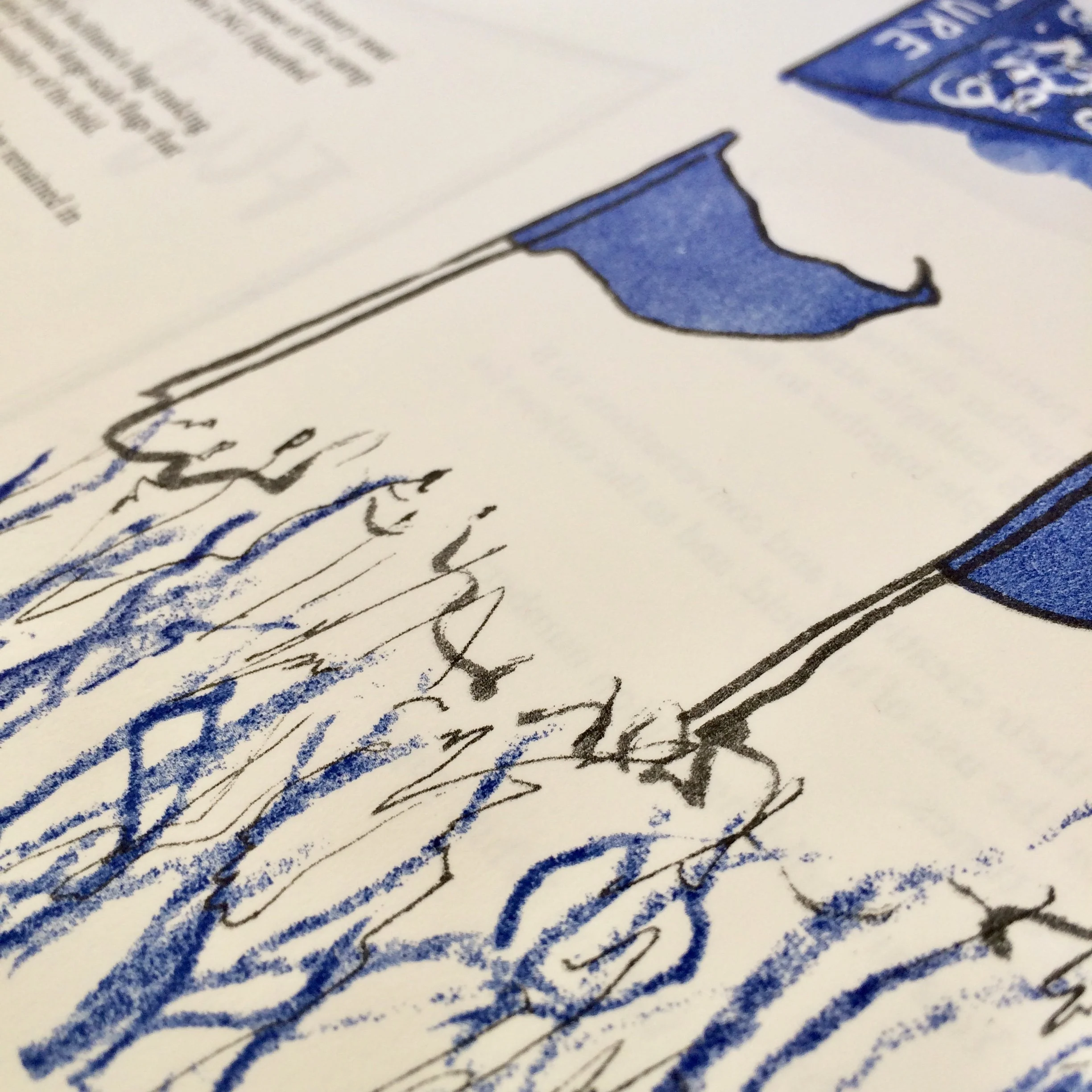 Sneak peek at latest artist's book 