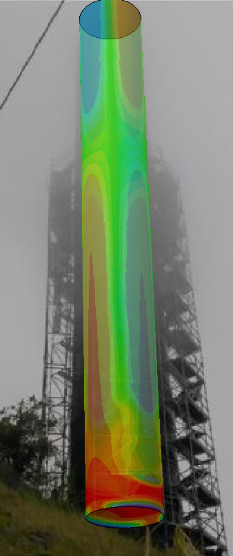 Hydroelectric surge shaft structural assessment