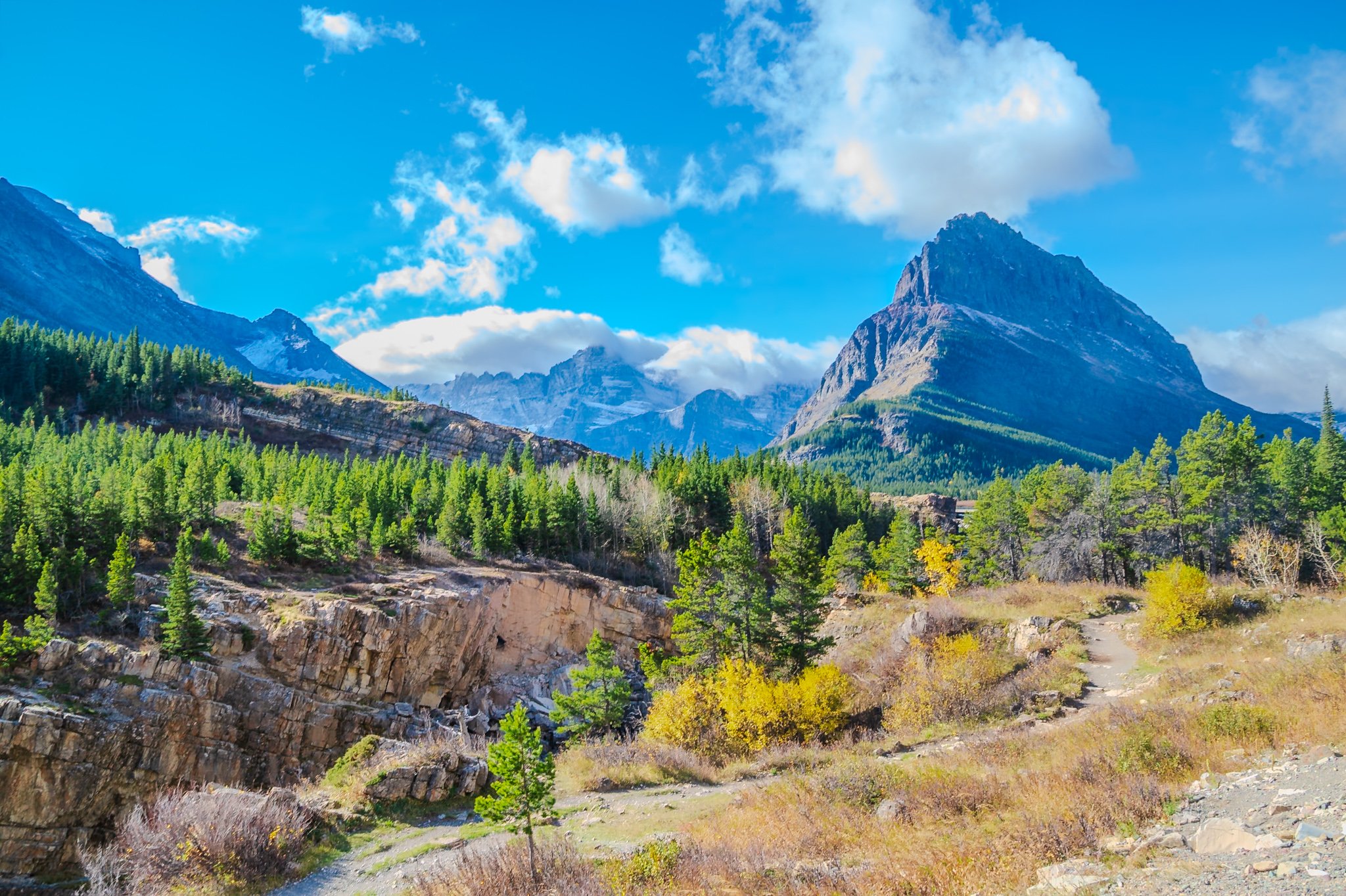 Grinnell Peak, Many Glacier Valley (Copy)