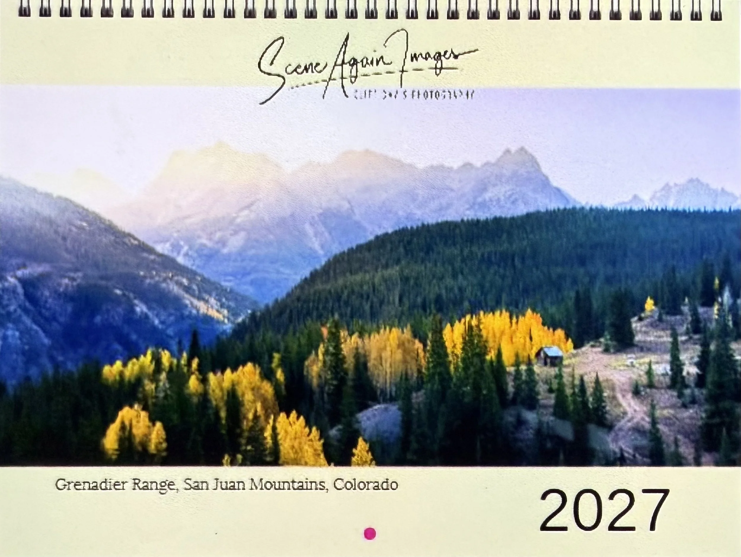 2027 Scene Again Images Calendar