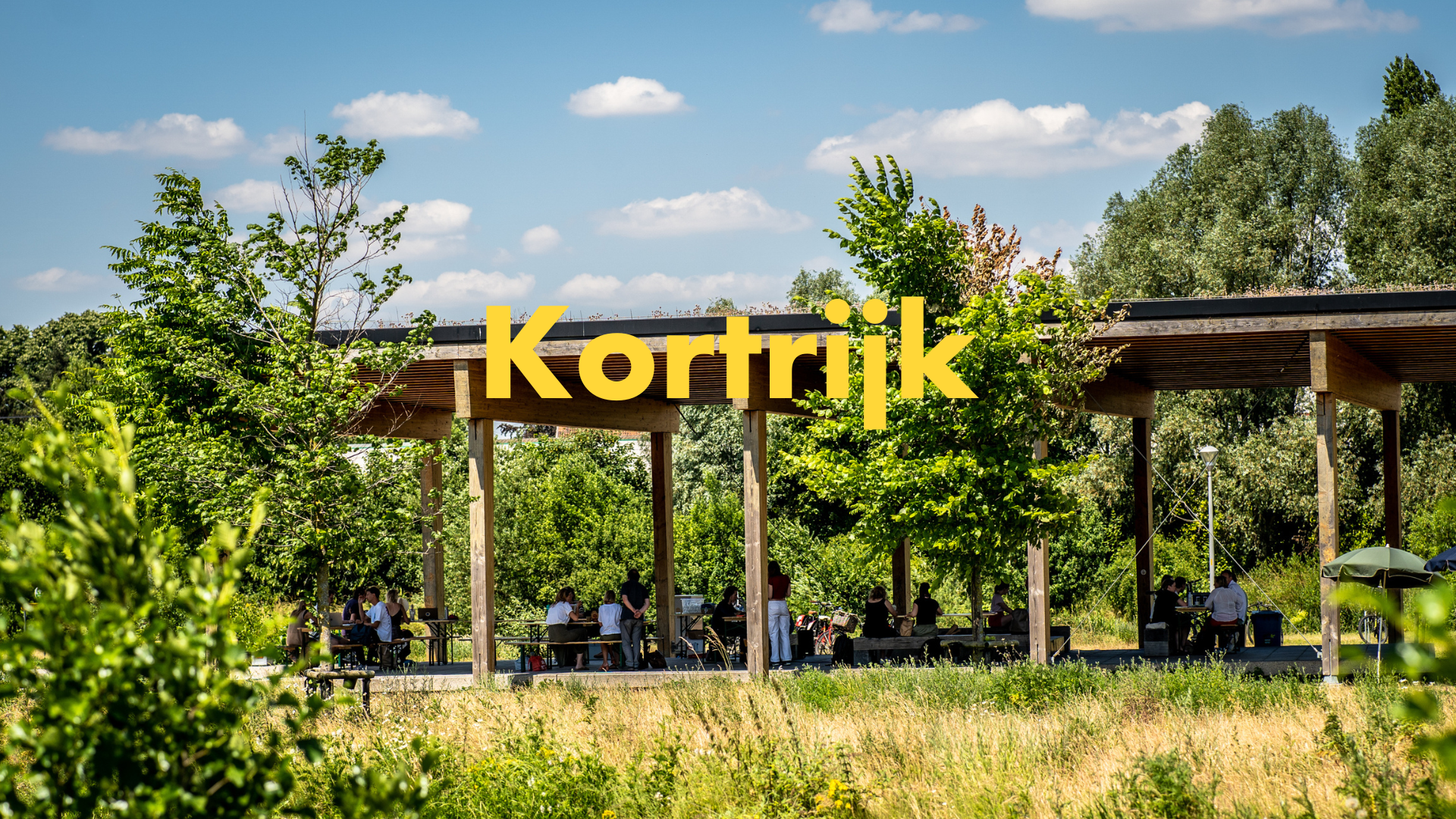 Outdoor Office Day in Kortrijk.