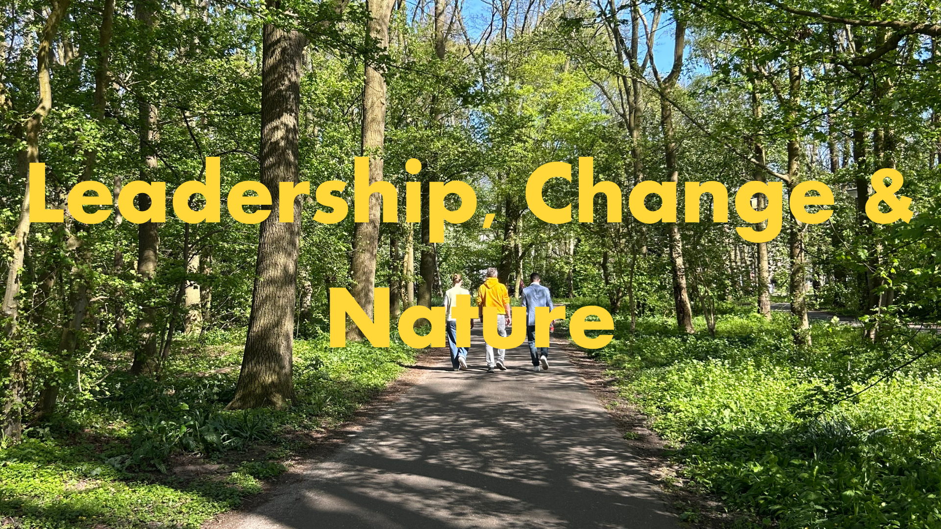 Leadership, Change &amp; Nature