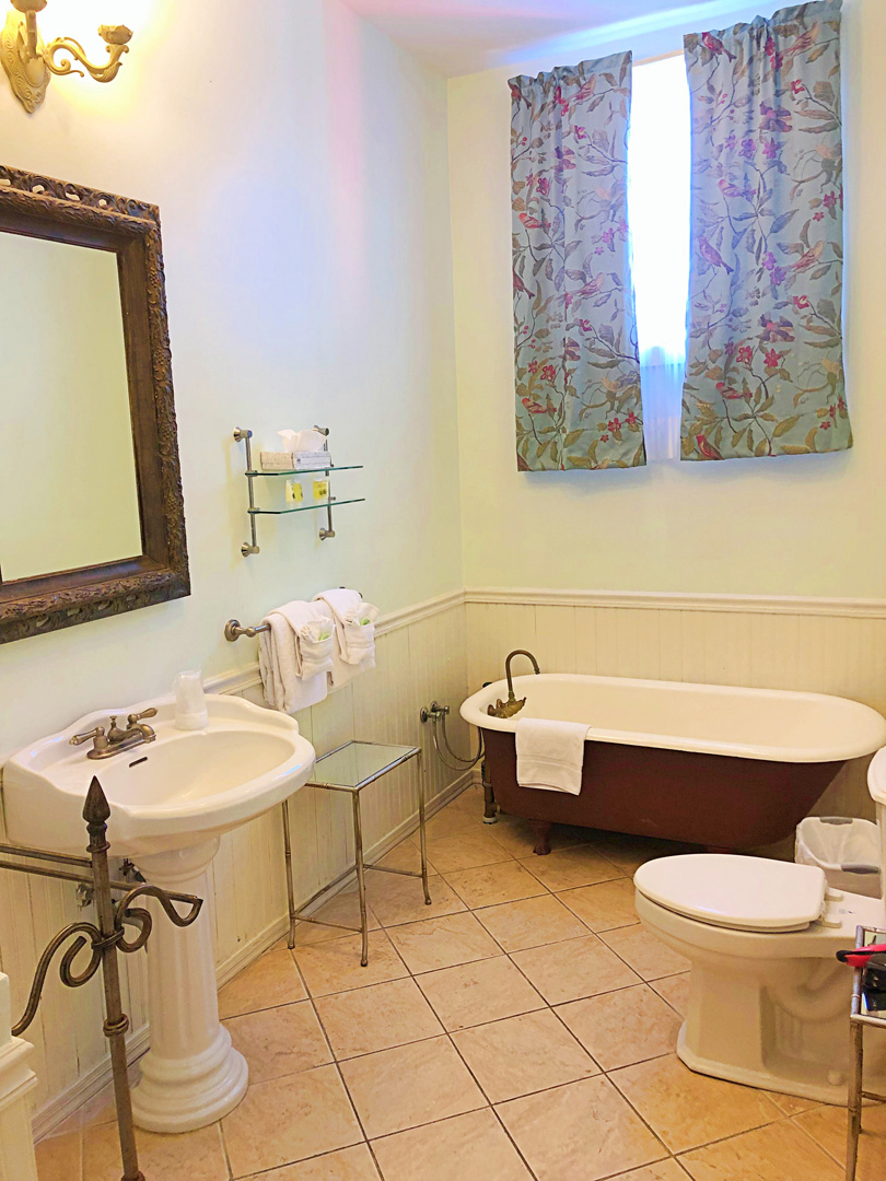 Bathroom with Clawfoot Tub and Shower