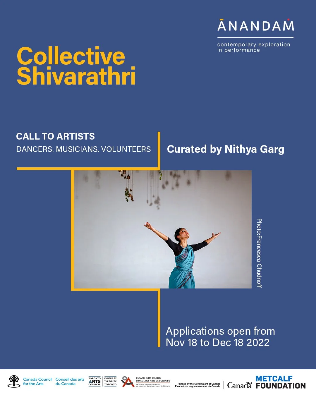 Call to Artists/Volunteers: Collective Shivarathri