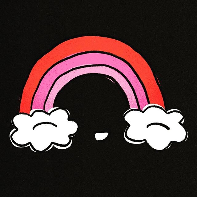 A little rainbow restart for this account ☁️