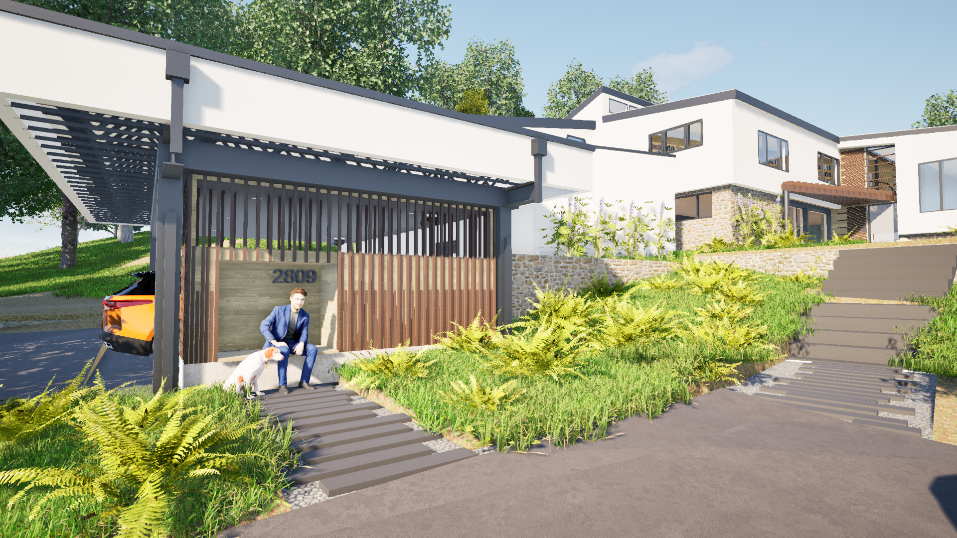 K Residence - Major Renovation to Existing 1950's Home