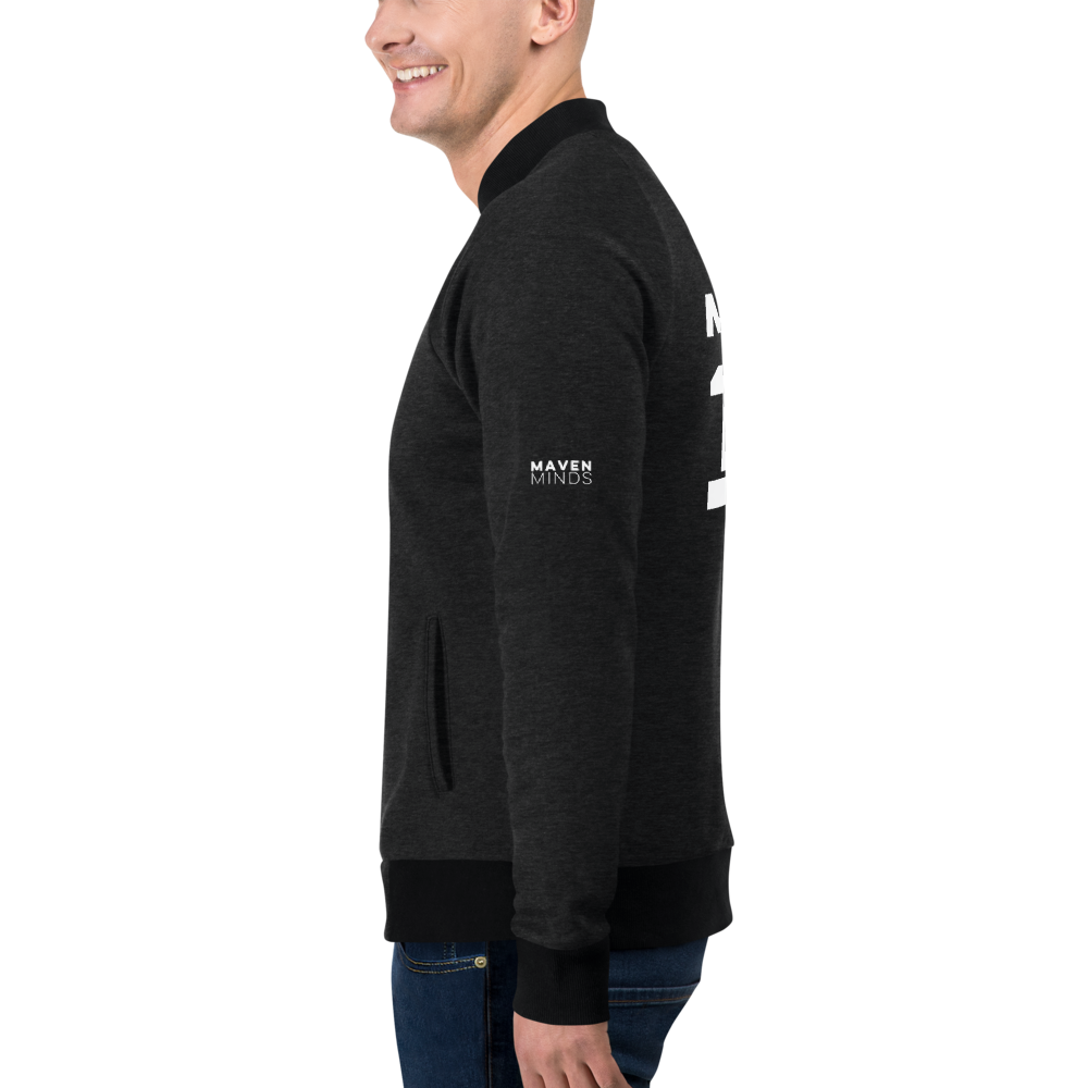 Printed Unisex Bomber Jacket - LEFT