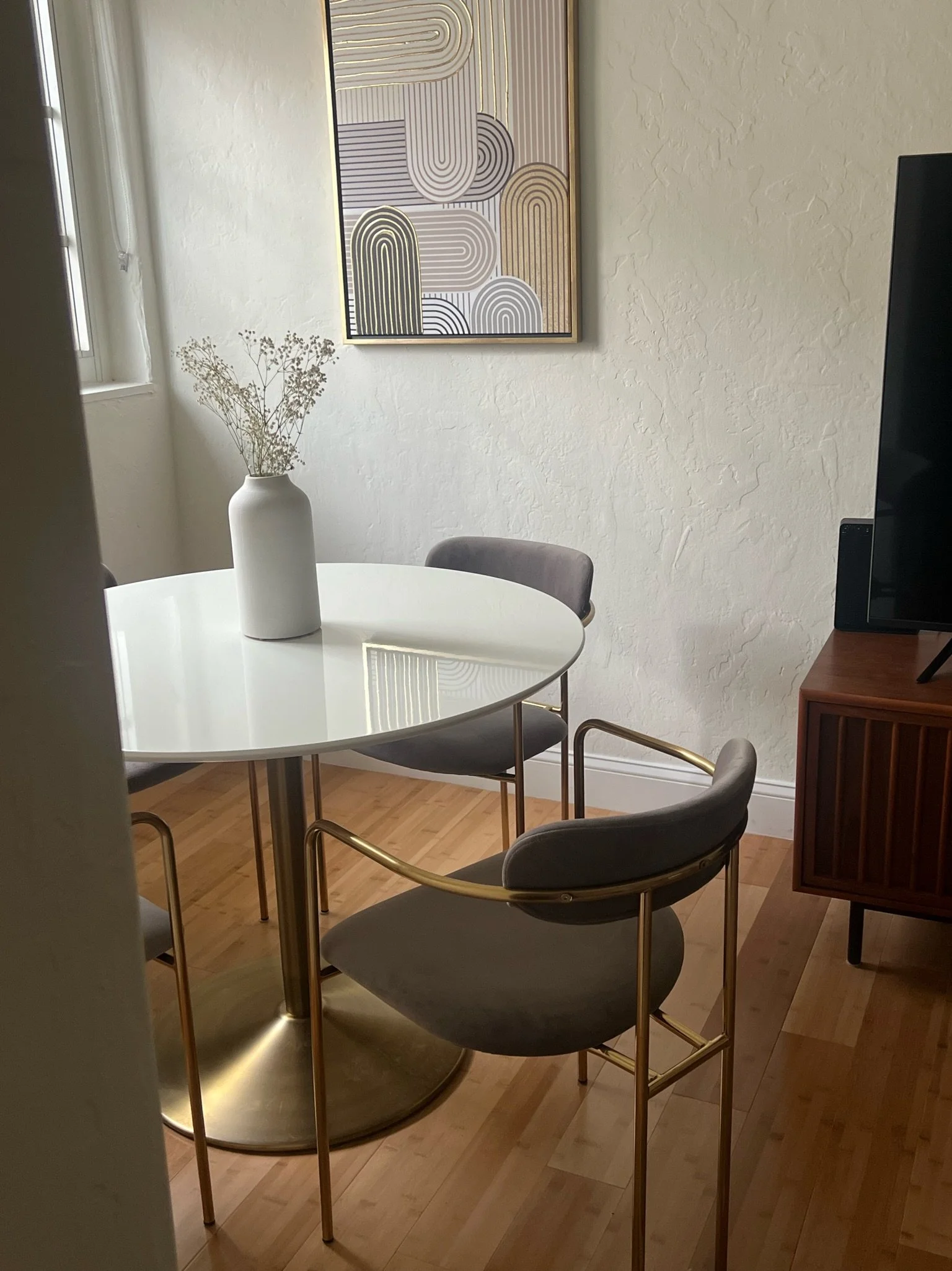 Miami-based Interior Designer Art Deco Condo Design Dining Room.JPG