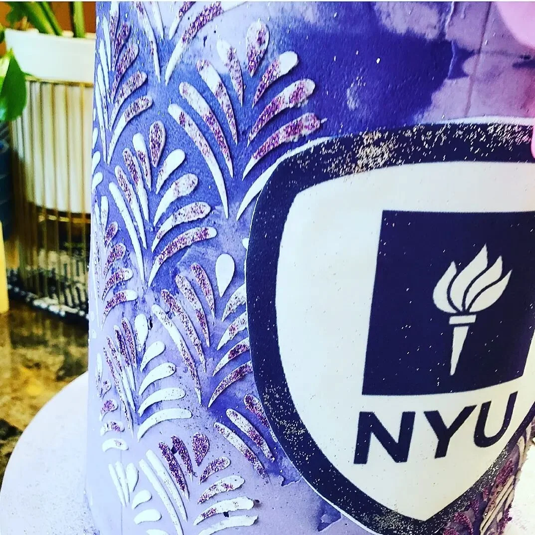 NYU 💜 #cakeart 

#CAKE #cakeart #scratchbyjyn #foodie #baker #onlinebakery #artist #edibleart #lawschool
#beautiful #nyu #college #collegebound #edible #graduation #blackowned #chocolate #smallbusiness #dessert #blackexcellence
#momlife #momblog #gr