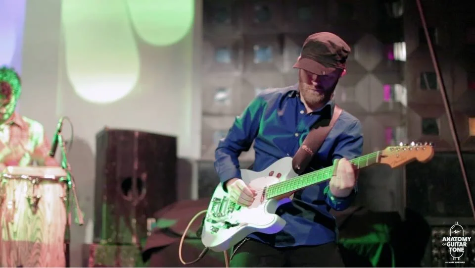 Playing slide guitar in NYC